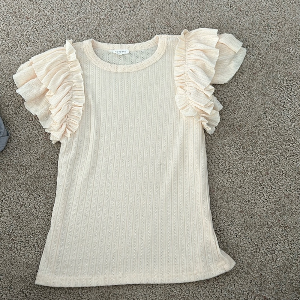 Cream Blouse